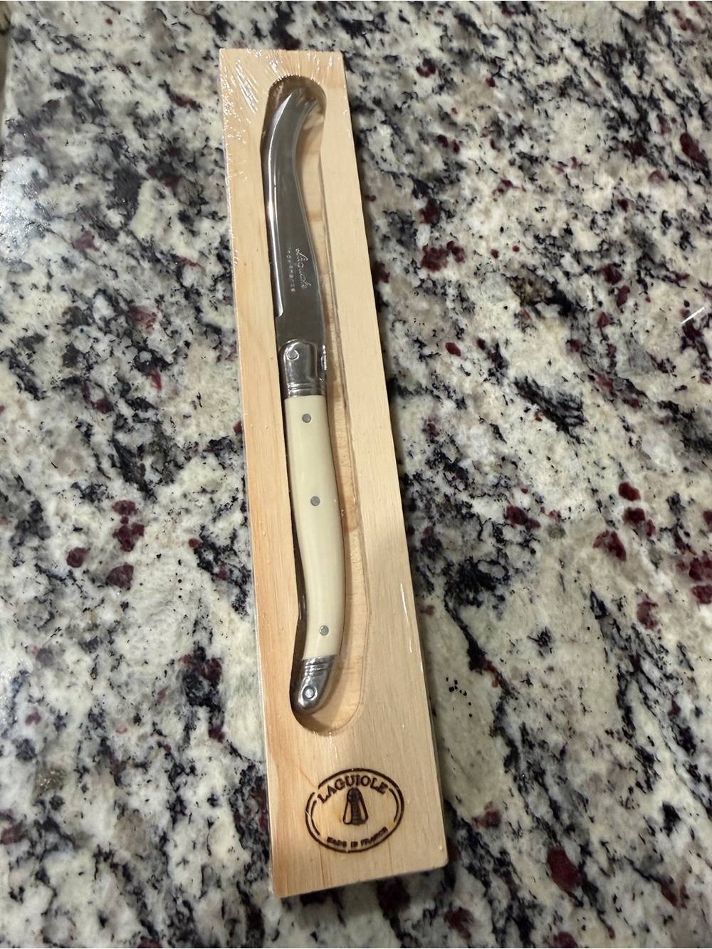 Laguiole Made in France Stainless Steel Butter Spreader Knife